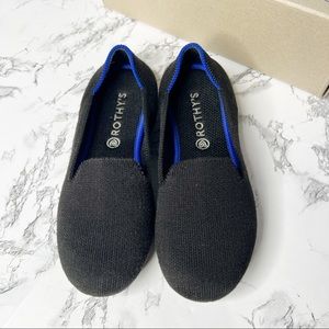 Rothy’s The Kids Loafer Black Solid Size 1